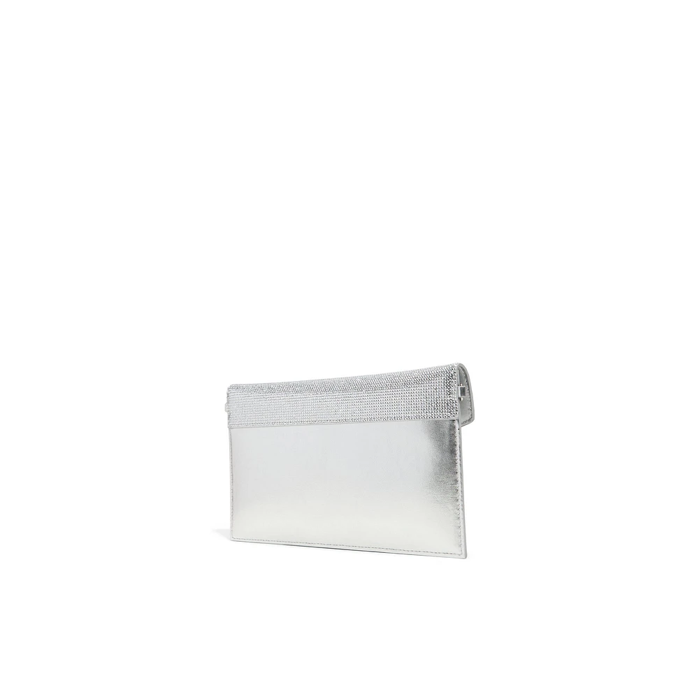 ALDO Laribling - Women's Handbags Clutches & Evening Bags - Silver