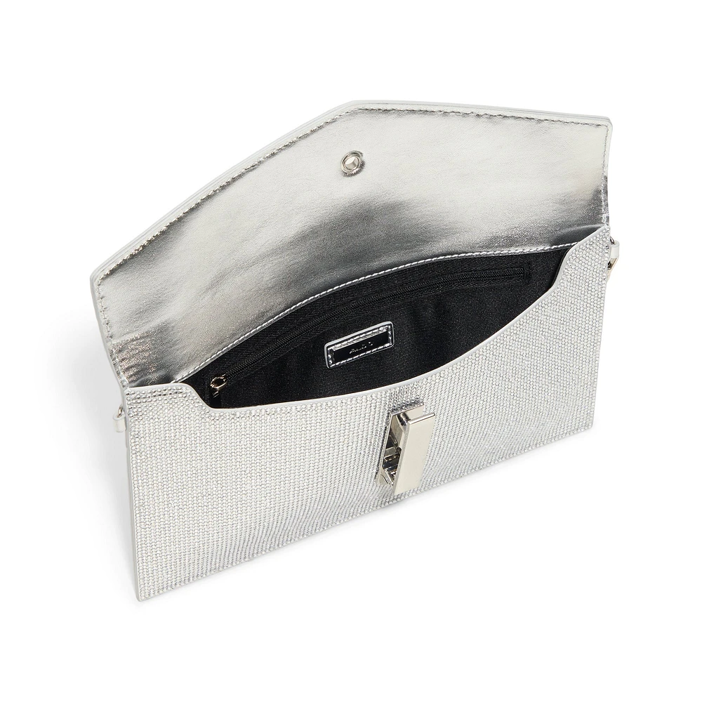 ALDO Laribling - Women's Handbags Clutches & Evening Bags - Silver
