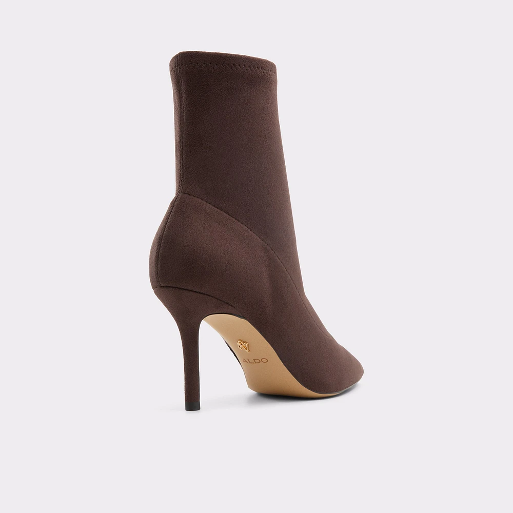 Larochel Marron Foncé Femmes Bottes chaussettes | ALDO Canada