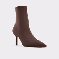 Larochel Marron Foncé Femmes Bottes chaussettes | ALDO Canada