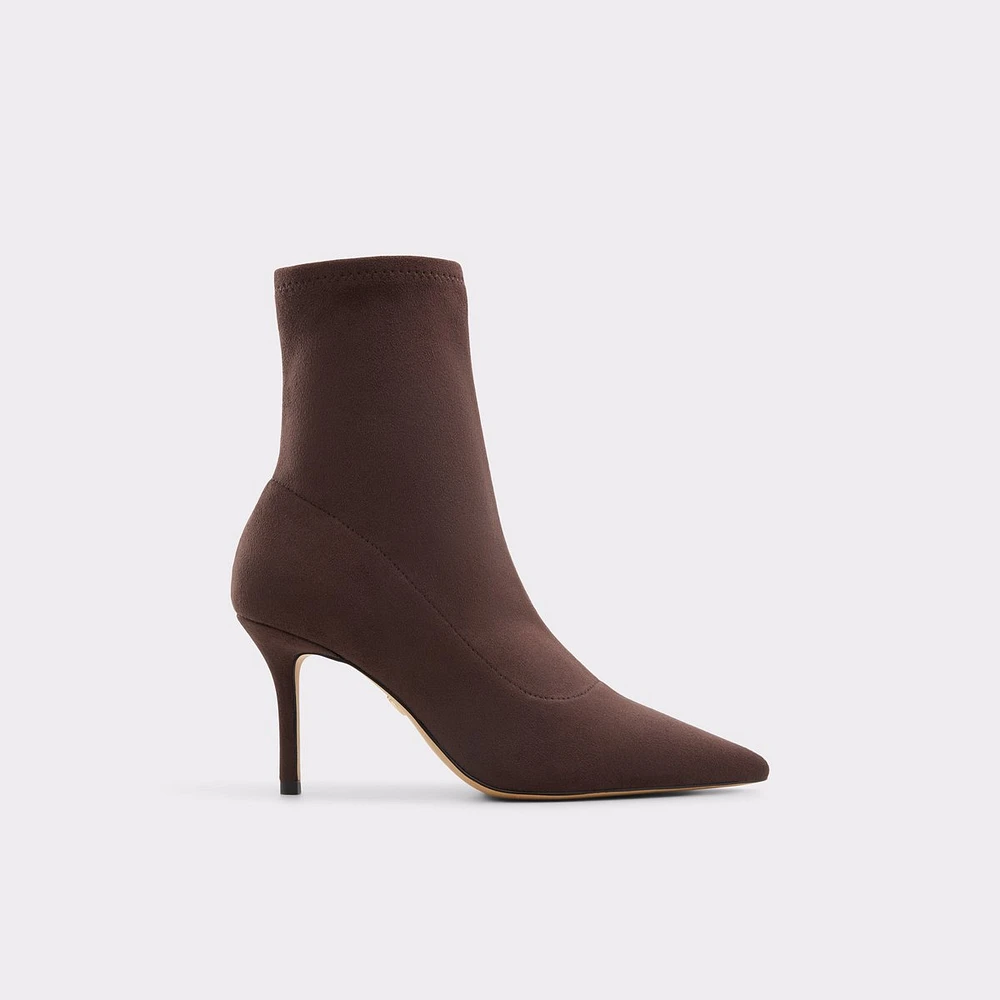 Larochel Marron Foncé Femmes Bottes chaussettes | ALDO Canada