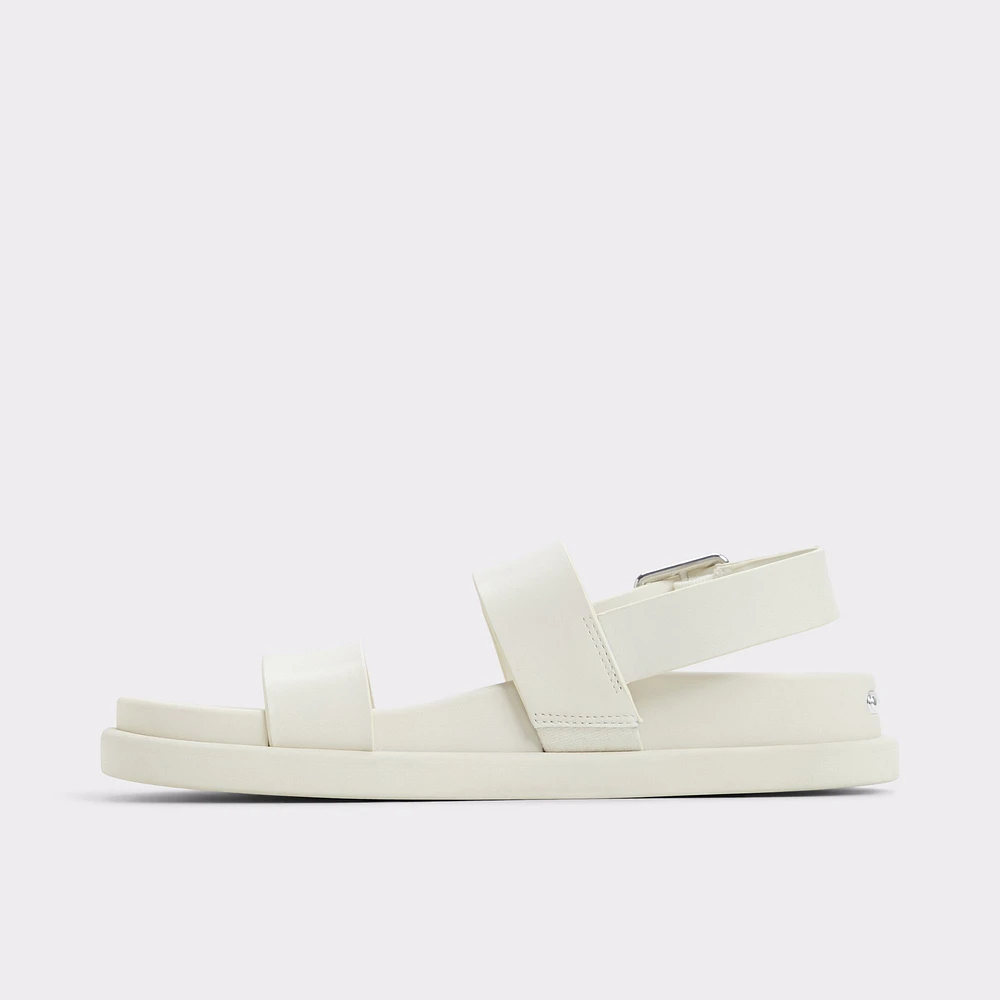 Laroisean White/Bone Women's Footbed sandals | ALDO Canada