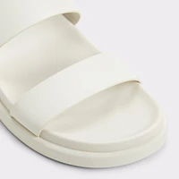 Laroisean White/Bone Women's Footbed sandals | ALDO Canada