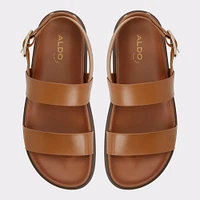 Laroisean Medium Brown Women's Footbed sandals | ALDO Canada