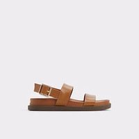 Laroisean Medium Brown Women's Footbed sandals | ALDO Canada