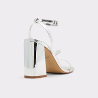 Laurader Argent Femmes Talons blocs | ALDO Canada