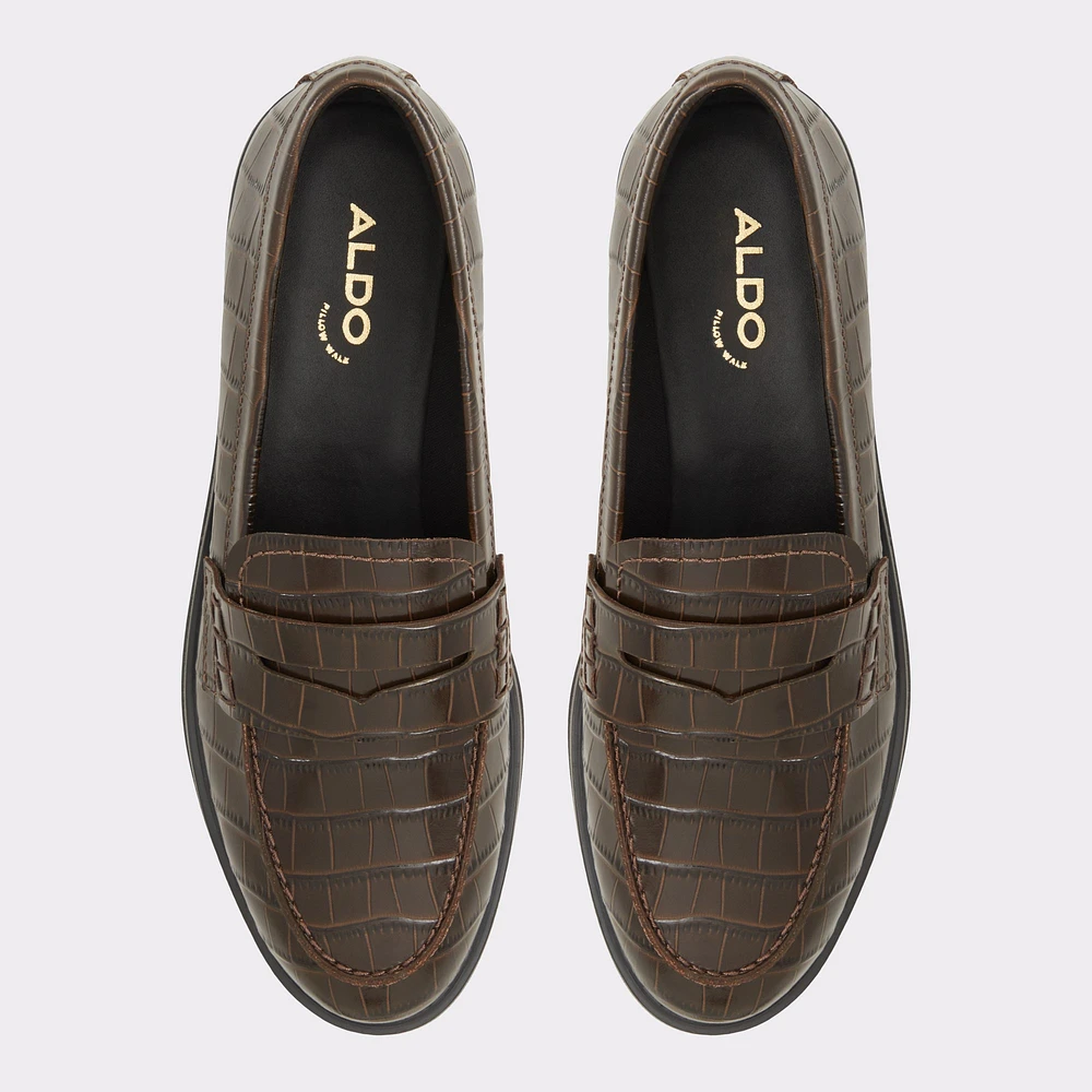 Lededanten Brown Women's Loafers & Oxfords | ALDO Canada