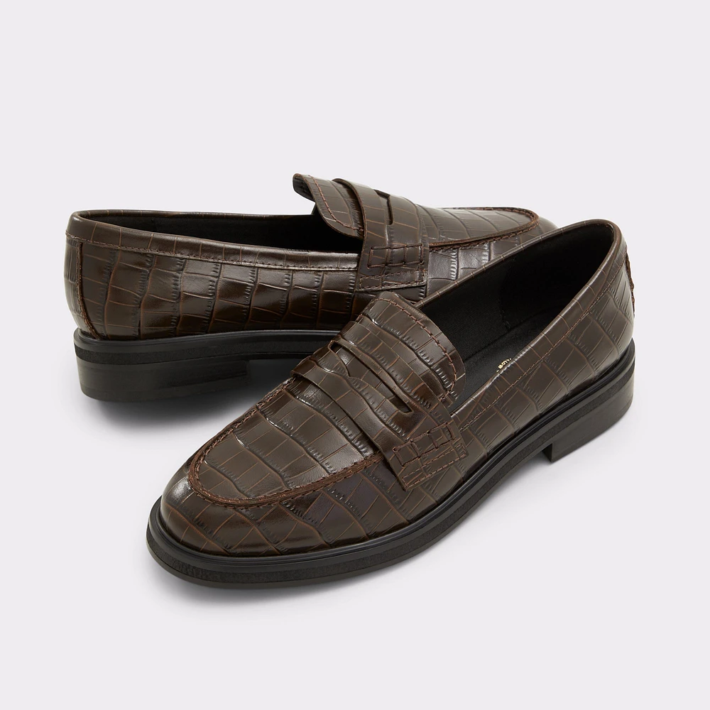 Lededanten Brown Women's Loafers & Oxfords | ALDO Canada