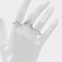 Leraen Silver/Clear Multi Women's Rings | ALDO Canada