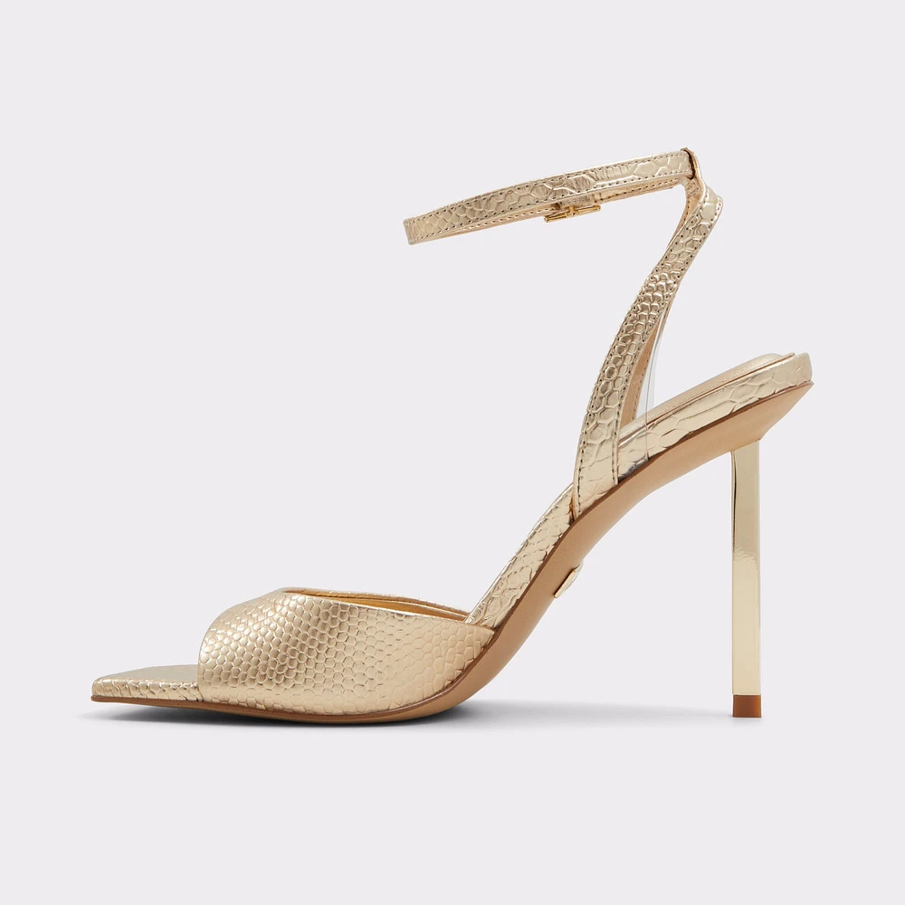 Lettie Gold Women's Strappy sandals | ALDO US