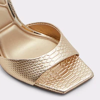 Lettie Gold Women's Strappy sandals | ALDO US