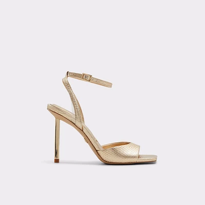 Lettie Gold Women's Strappy sandals | ALDO US
