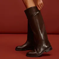 Loreina Dark Brown Women's Tall Boots | ALDO US