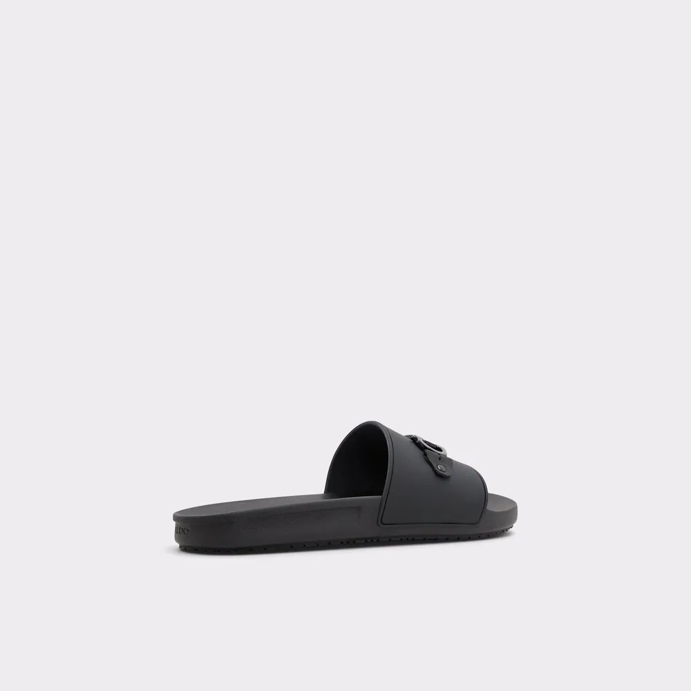 Loungeslide Black Men's Sandals & Slides | ALDO US