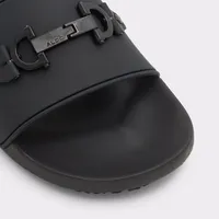 Loungeslide Black Men's Sandals & Slides | ALDO US