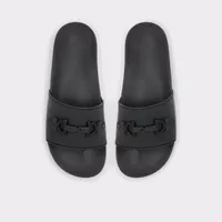 Loungeslide Black Men's Sandals & Slides | ALDO US