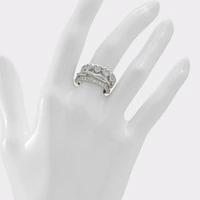 Lovestack Silver/Clear Multi Women's Rings | ALDO Canada