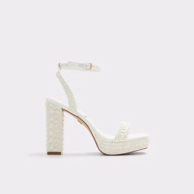 Lulu White Women's Strappy sandals | ALDO US