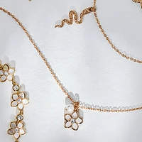 Lunarbloom Gold/Clear Multi Women's Necklaces | ALDO Canada