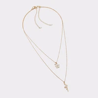 Lunarbloom Gold/Clear Multi Women's Necklaces | ALDO Canada