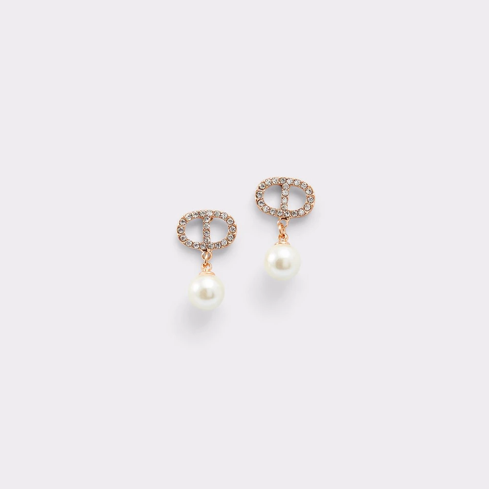 Luxepearlx Gold/Clear Multi Women's Earrings | ALDO Canada
