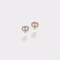Luxepearlx Gold/Clear Multi Women's Earrings | ALDO Canada