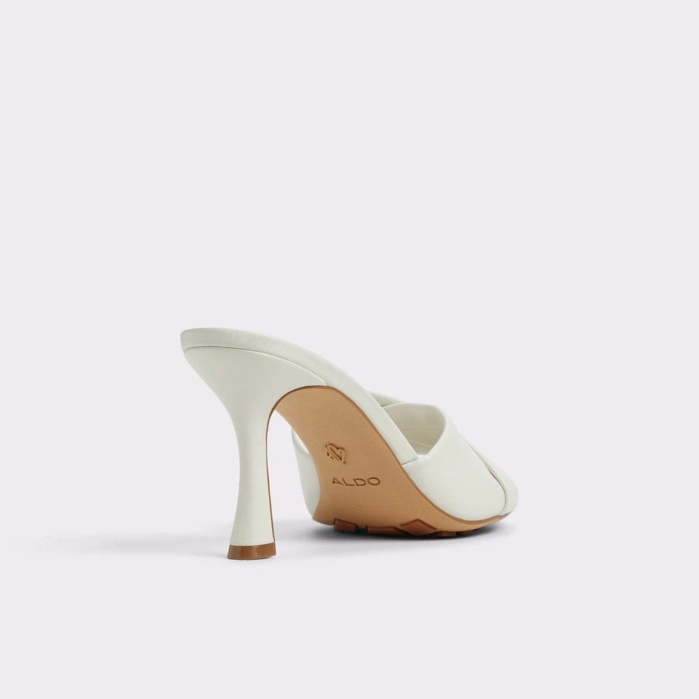 Lyhanna Blanc/Oss Femmes Mules a talons | ALDO Canada