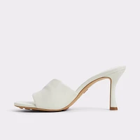 Lyhanna Blanc/Oss Femmes Mules a talons | ALDO Canada