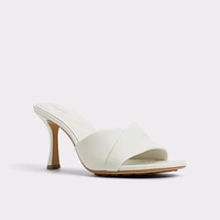 Lyhanna Blanc/Oss Femmes Mules a talons | ALDO Canada