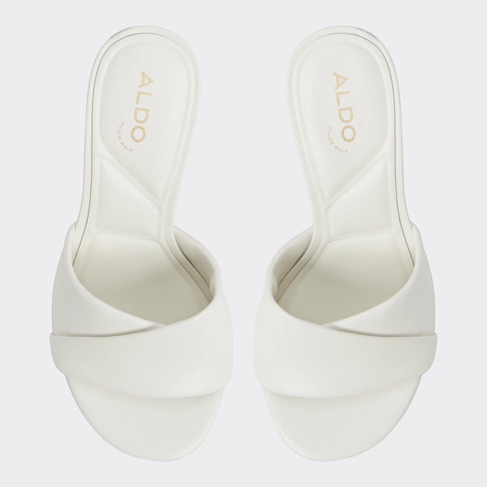 Lyhanna Blanc/Oss Femmes Mules a talons | ALDO Canada