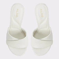 Lyhanna Blanc/Oss Femmes Mules a talons | ALDO Canada