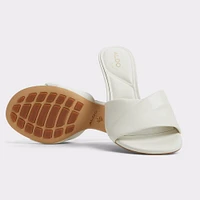 Lyhanna Blanc/Oss Femmes Mules a talons | ALDO Canada