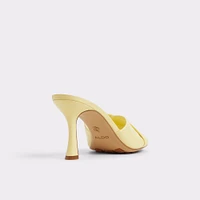Lyhanna Light Yellow Women's Heeled mules | ALDO Canada