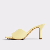 Lyhanna Light Yellow Women's Heeled mules | ALDO Canada