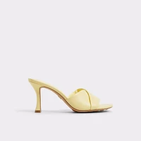 Lyhanna Light Yellow Women's Heeled mules | ALDO Canada