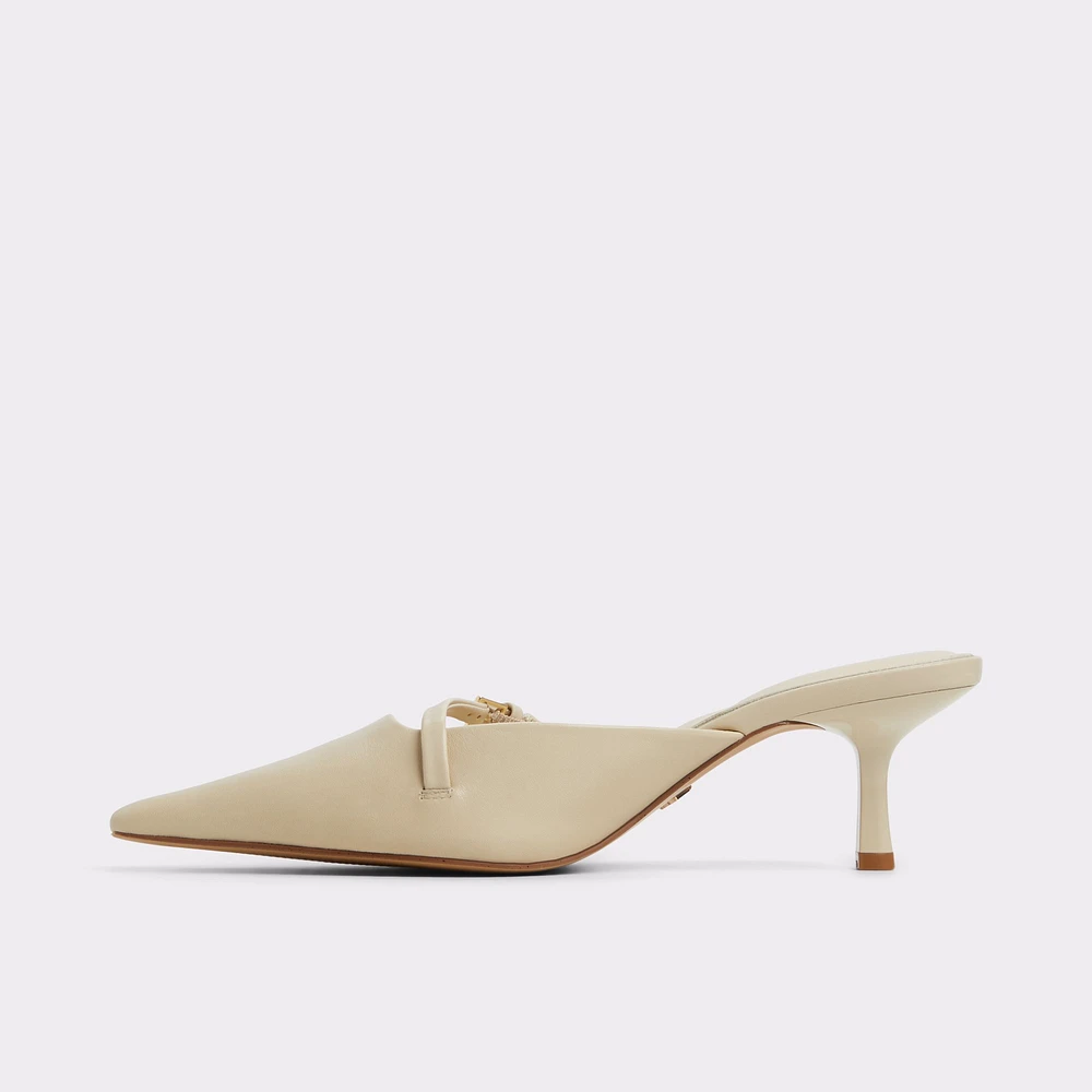 Lynelle Light Beige Women's Kitten Heels | ALDO Canada