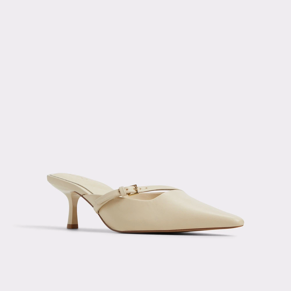 Lynelle Light Beige Women's Kitten Heels | ALDO Canada