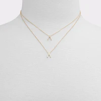 Makeawish Gold/Clear Multi Women's Necklaces | ALDO Canada