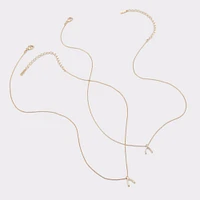 Makeawish Gold/Clear Multi Women's Necklaces | ALDO Canada