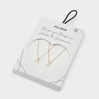 Makeawish Gold/Clear Multi Women's Necklaces | ALDO Canada