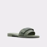 Mana Khaki Women's Flat Sandals | ALDO Canada