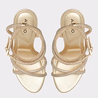 Manaelden Gold Women's Strappy sandals | ALDO Canada