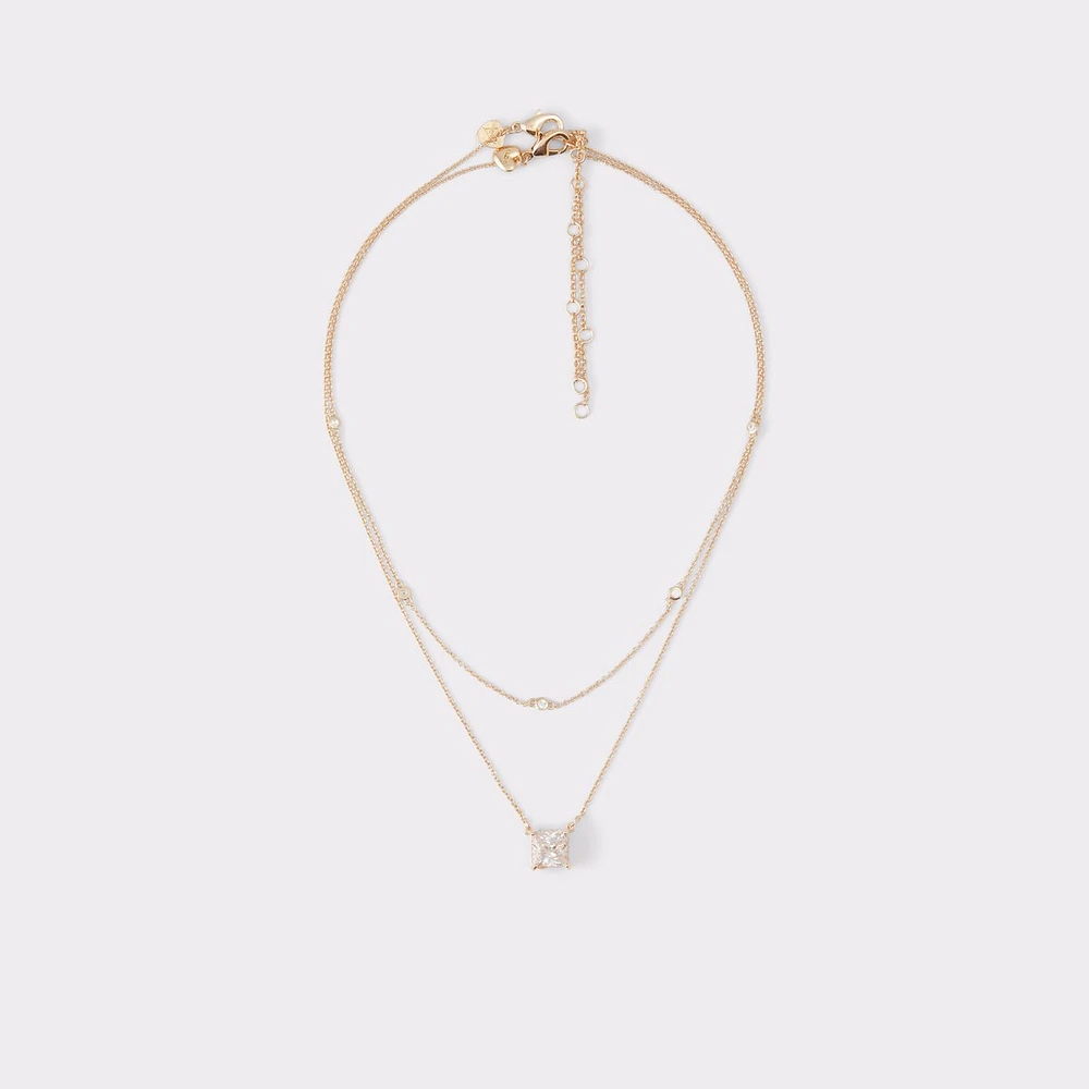 Manedegyn Gold/Clear Multi Women's Necklaces | ALDO Canada