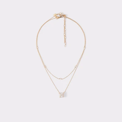 Manedegyn Gold/Clear Multi Women's Necklaces | ALDO Canada