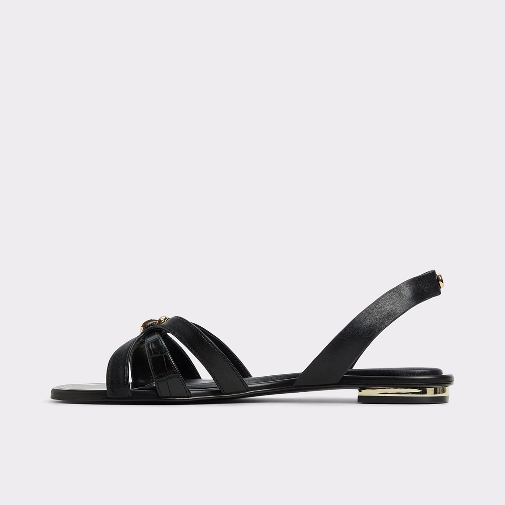 Marassita Noir Femmes Sandales à talon plat | ALDO Canada
