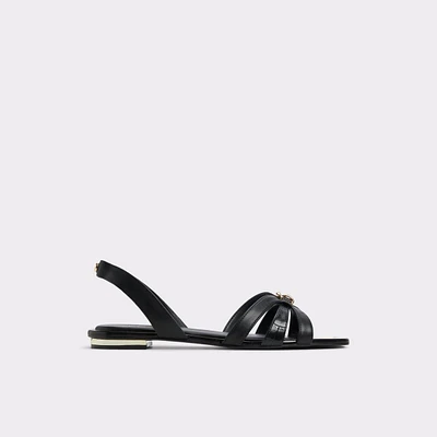 Marassita Noir Femmes Sandales à talon plat | ALDO Canada