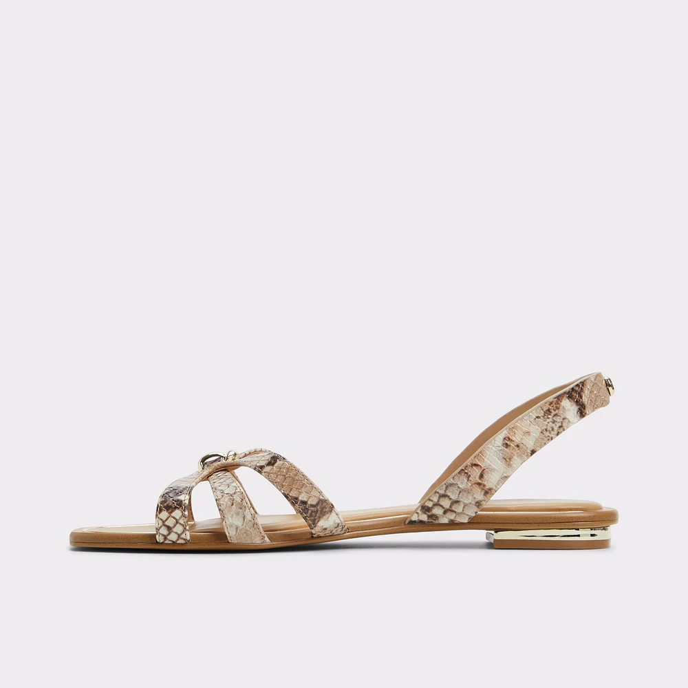 Marassita Brown Multi Women's Flat Sandals | ALDO Canada