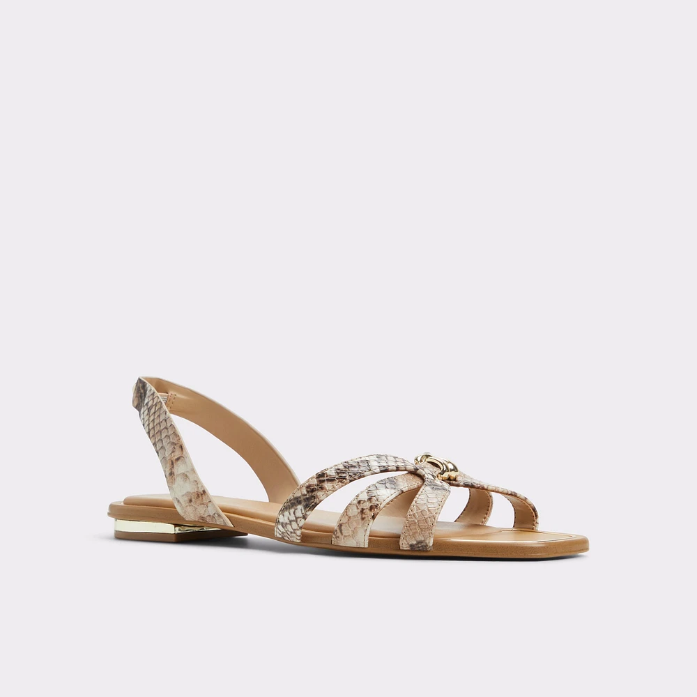 Marassita Brown Multi Women's Flat Sandals | ALDO Canada