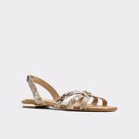 Marassita Brown Multi Women's Flat Sandals | ALDO Canada