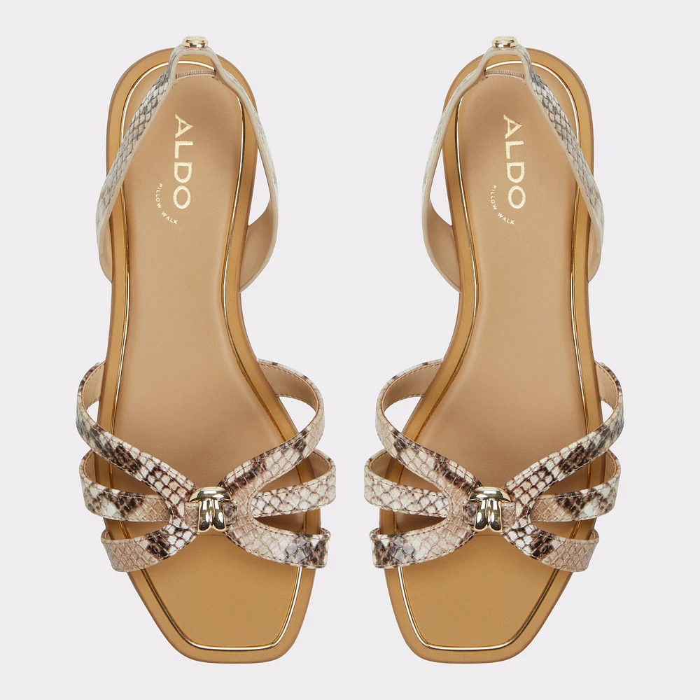 Marassita Brown Multi Women's Flat Sandals | ALDO Canada